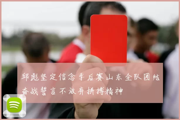 邱彪坚定信念季后赛山东全队团结奋战誓言不放弃拼搏精神